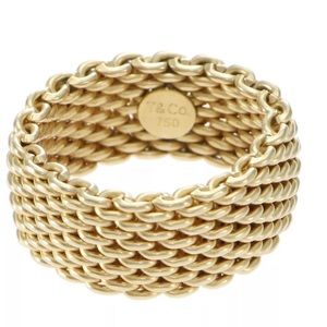 Tiffany & co. 18kt Somerset Ring Wide